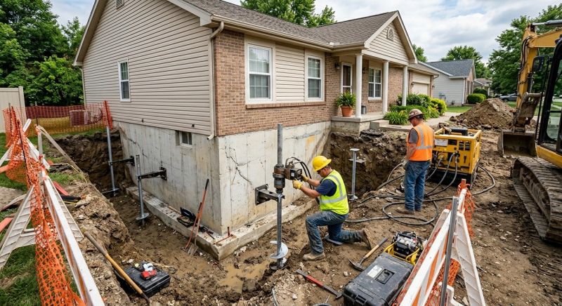 Building Foundation Repair in Englewood, FL