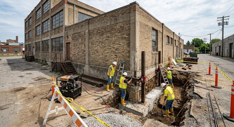Building Foundation Repair in Venice, FL