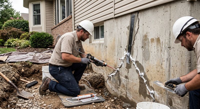 Cracked Foundation Repair in Bradenton, FL