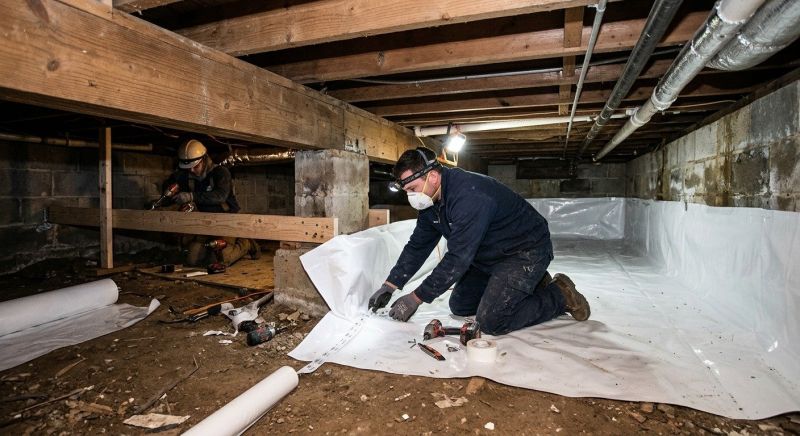 Crawl Space Leveling in Sarasota County, FL