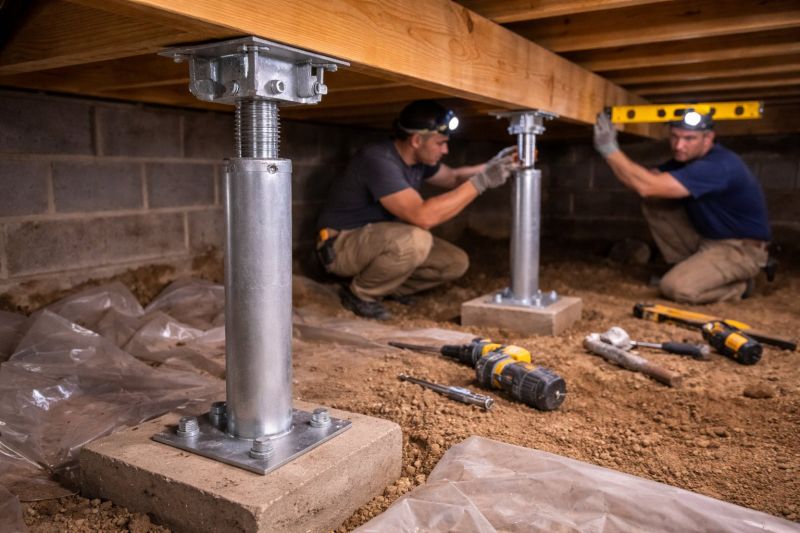Crawlspace Structural Repair in Sarasota County, FL