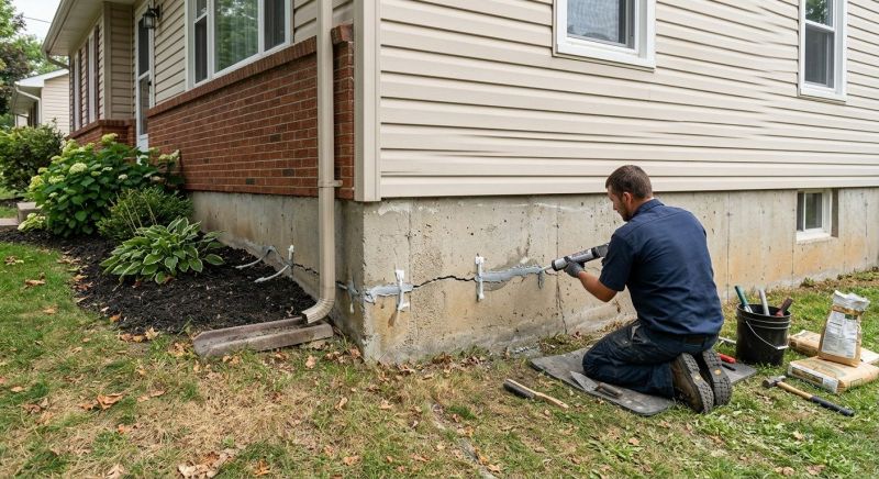Foundation Cracks Repair in Sarasota County, FL