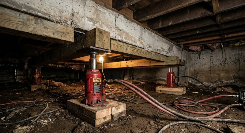 Foundation Jacking in North Port, FL