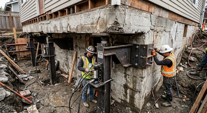Foundation Lifting in Englewood, FL