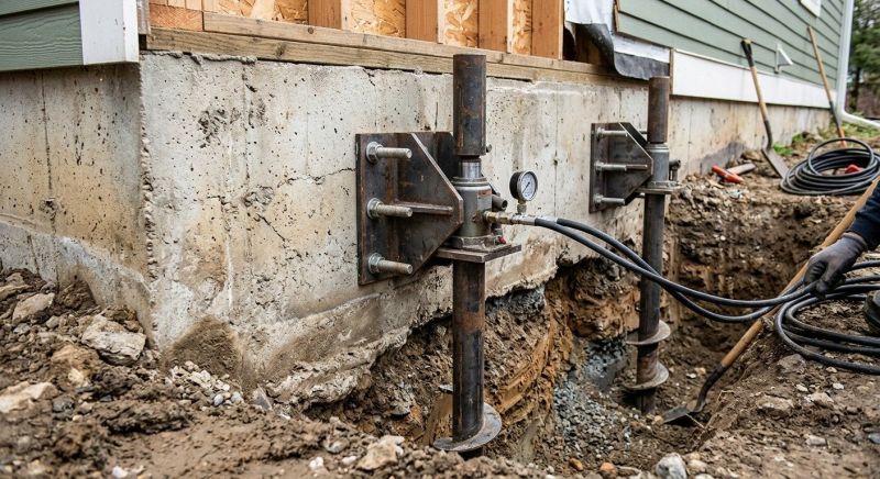 Foundation Pier Leveling in Sarasota County, FL