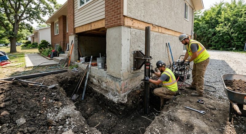 Foundation Pier Repair in Sarasota County, FL