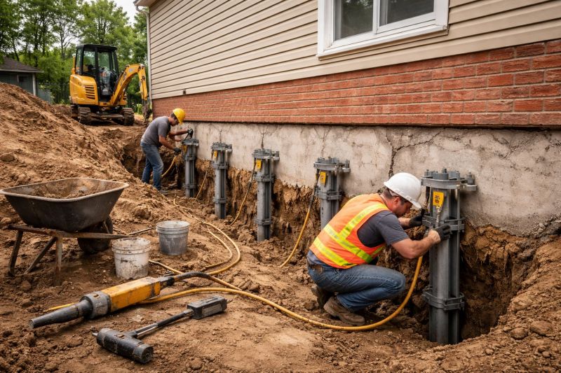 Foundation Pier Repair in Sarasota County, FL