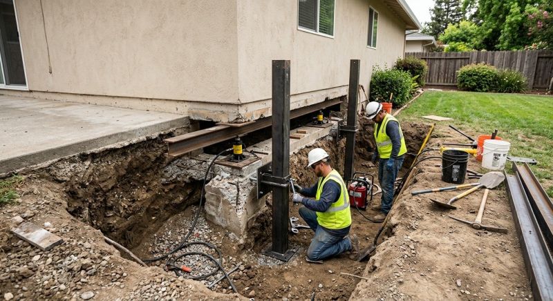 Foundation Pier Repair in Sarasota County, FL