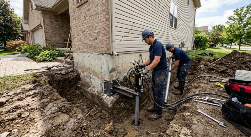 Foundation Settlement Repair in Sarasota County, FL