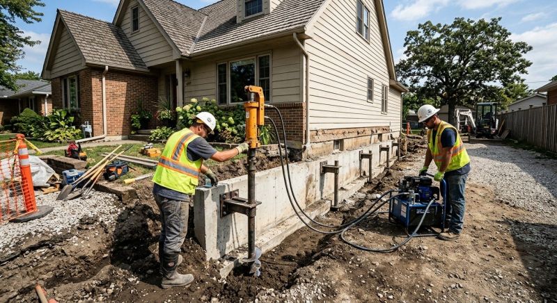 Foundation Stabilizing in Sarasota County, FL
