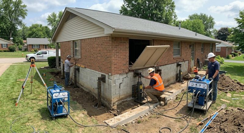House Foundation Leveling in Sarasota County, FL