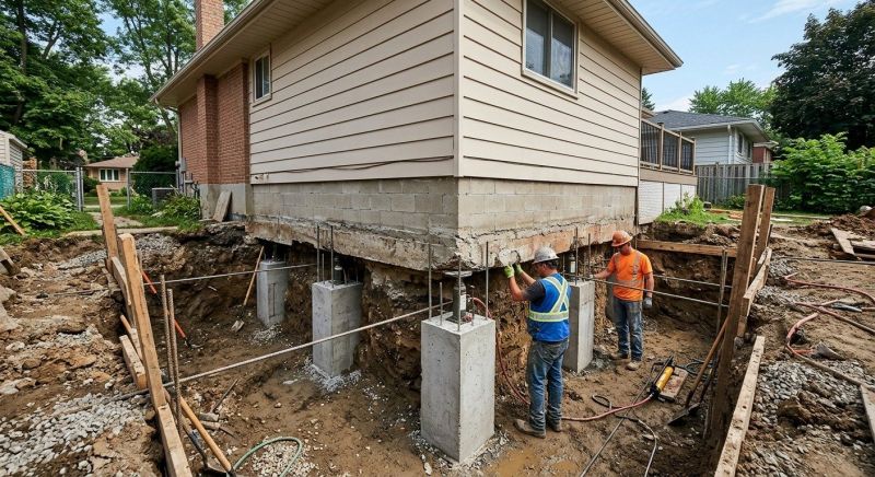 House Underpinning in Sarasota County, FL
