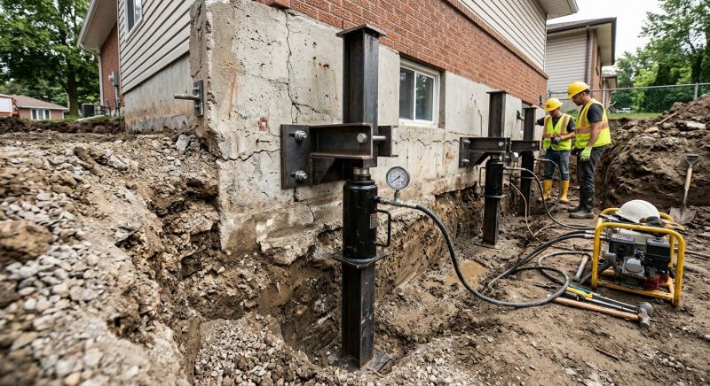 Sinking Foundation Lifting in Sarasota County, FL