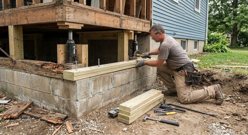 Sinking Foundation Repair in Anna Maria, FL