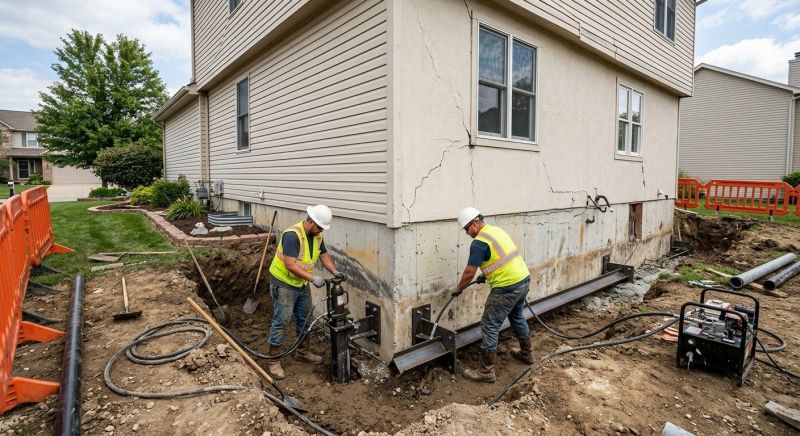Sinking Foundation Repair in Bradenton, FL