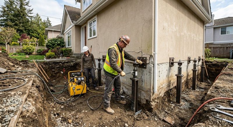Sinking Foundation Repair in Bradenton, FL