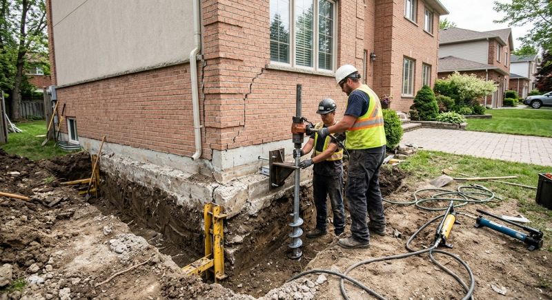 Sinking Foundation Repair in Englewood, FL