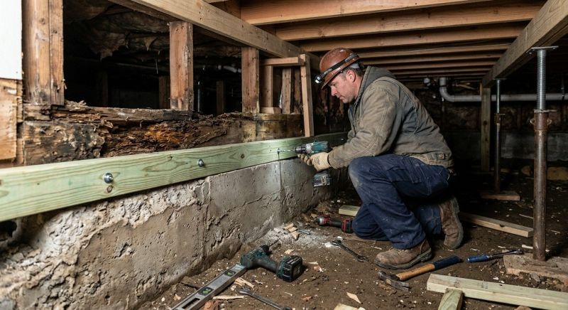 Sinking Foundation Repair in Nokomis, FL