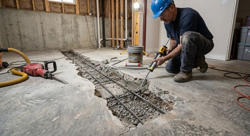 Slab Foundation Repair in Sarasota County, FL