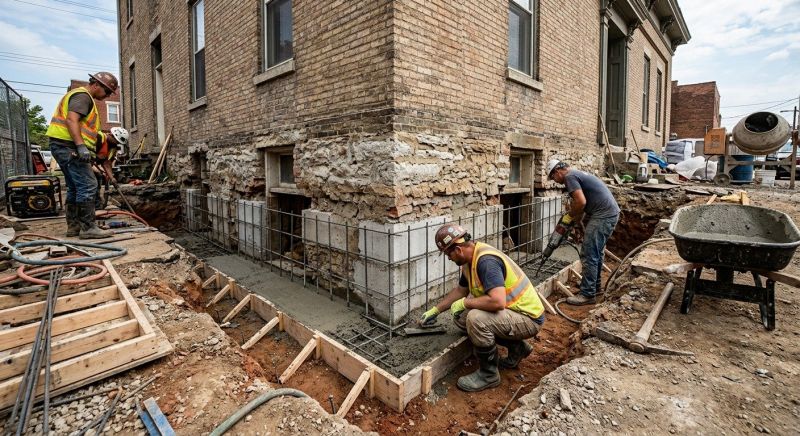 Structural Underpinning in Sarasota County, FL